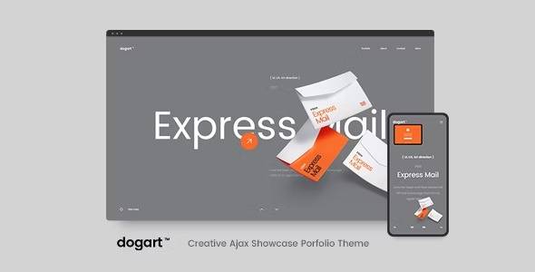 Dogart v.1.0 Personal Portfolio WordPress Theme Download