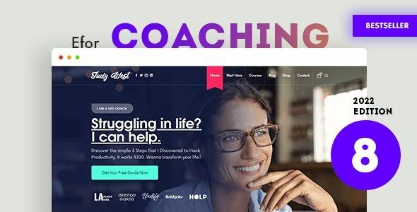 Efor v12.0.1 Coaching & Online Courses WordPress Theme Download