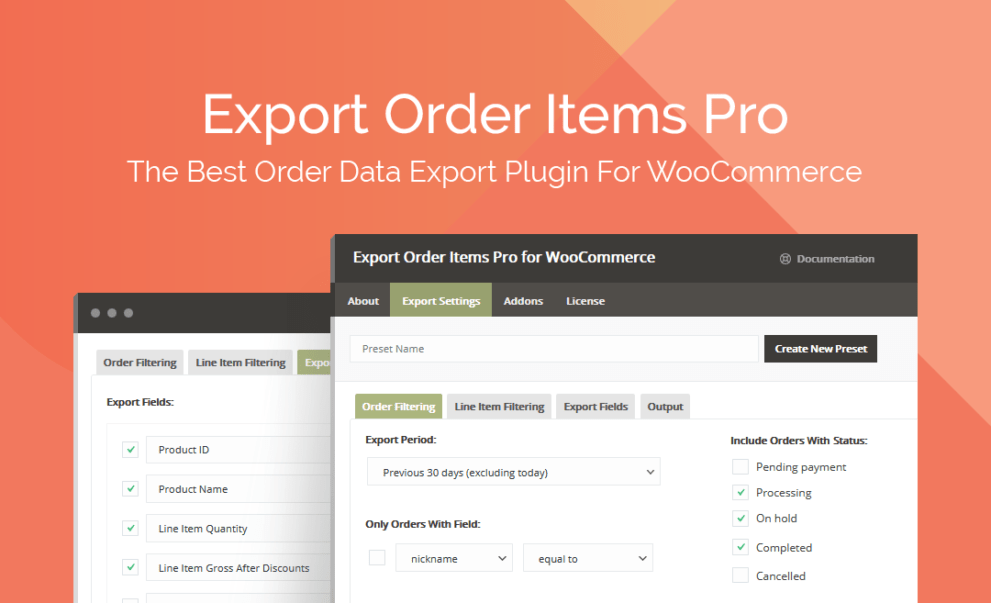 Export Order Items Pro Nulled