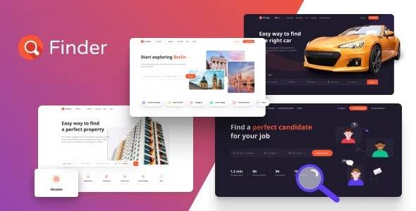 Finder Multipurpose Directory & Listing WordPress theme v1.0.2 Download