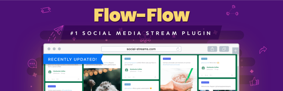 Flow-Flow v4.9.4 – WordPress Social Stream Plugin