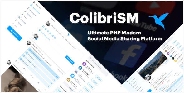 ColibriSM v1.3.7 (Updated)- The Ultimate PHP Modern Social Media Sharing Platform Php Script Download