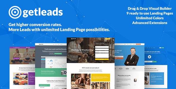 Getleads v2.4 – High-Performance Landing Page WordPress Theme Download