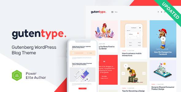 Gutentype Wordpress theme download