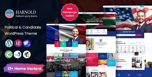 Harnold Political WordPress Theme v1.0.6 Download