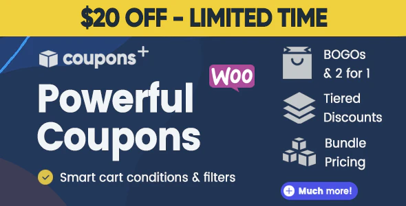 Coupons + Advanced WooCommerce Coupons WordPress Plugin v1.4.1 Download