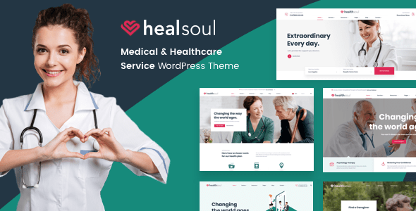 Healsoul v1.8.0 – Medical Care, Home Healthcare Service WP Theme