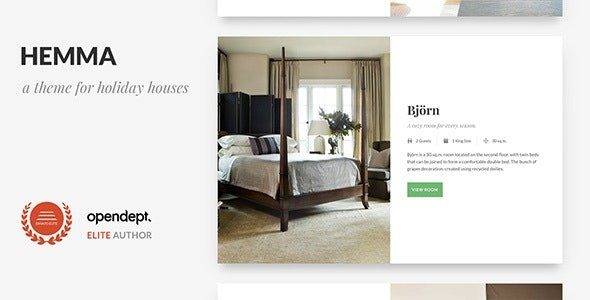 Hemma v1.4.15 – Hotel & BnB WordPress Theme Download