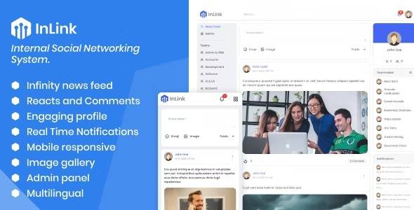 InLink v1.0 – Internal Social Networking System (Updated)