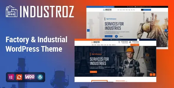 Industroz v5.0 – Factory & Industrial WordPress Theme