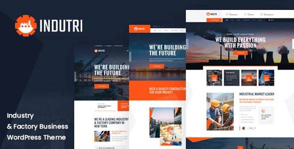 Indutri v1.1.6 – Factory & Industrial WordPress Theme