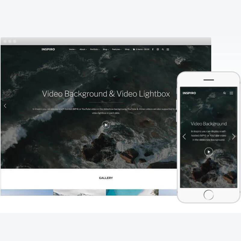 WPZoom Inspiro Premium v7.2.4 + Inspiro Pro v1.9.0 Elementor Portfolio Theme For WordPress Download