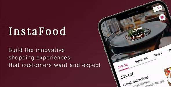 InstaFood-Nulled-QR-Menu-food-delivery-pickup-and-dine-in-for-WordPress-Free-Download