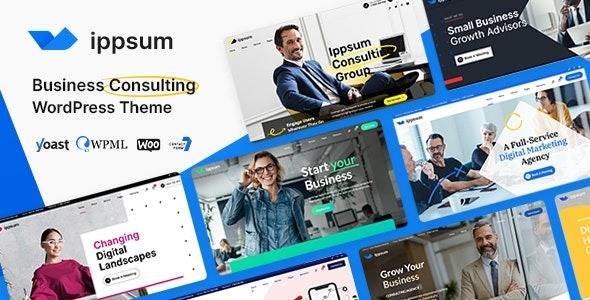 Ippsum v1.1.3 – Business Consulting WordPress Theme