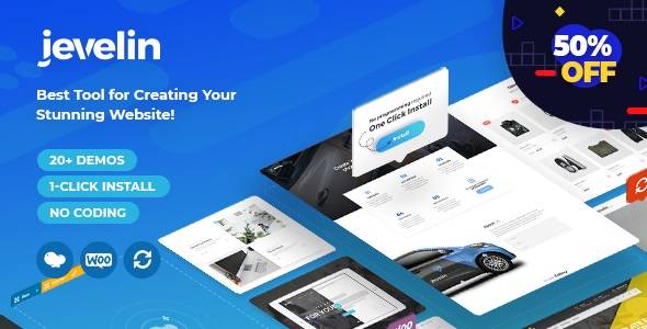 Jevelin Multi-Purpose Premium Responsive Theme