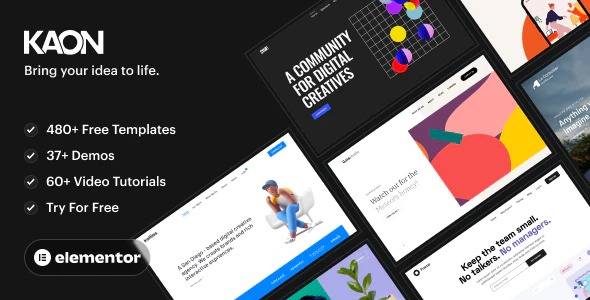 Kaon v1.0.2 – WordPress Theme for Creatives & WooCommerce + Neuron Builder Download