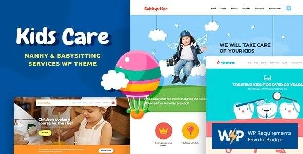 Kids Care v3.0.8 Multi-Purpose Children WordPress Theme Download