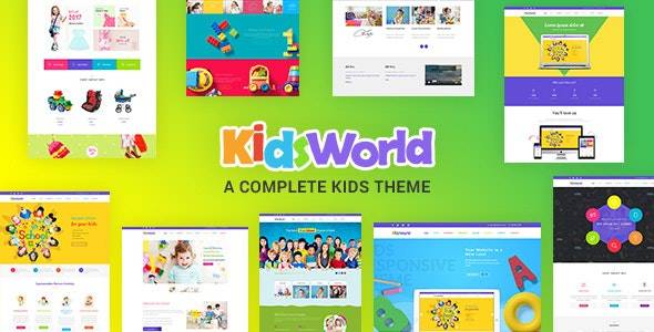 Kids Heaven v3.5 – Children WordPress Theme