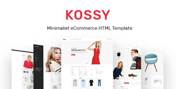 Kossy v1.33 – Minimalist eCommerce WordPress Theme