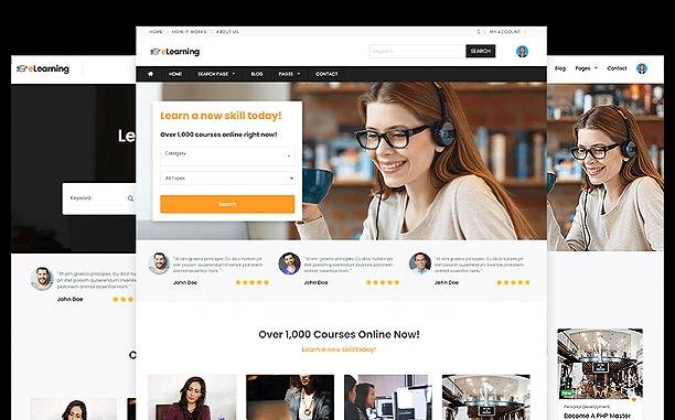 PremiumPress LMS Learning Theme