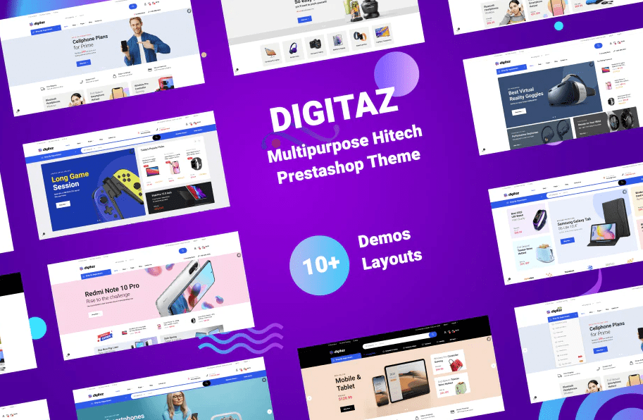 Leo Digitaz v1.7.8.7 – Multipurpose Hitech Prestashop Theme Download