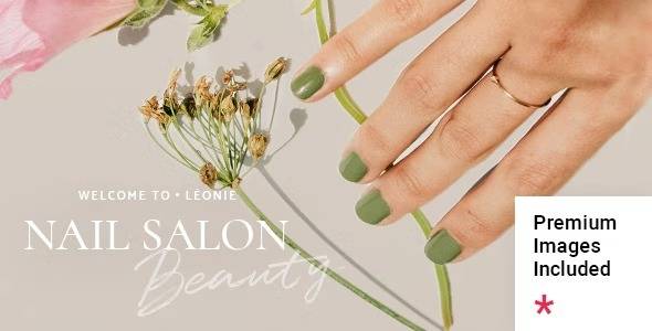 Léonie Nail and Beauty Salon WordPress Theme v1.1 (Updated) Download