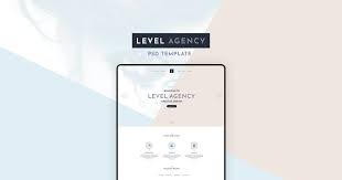 Level Agency - CREATIVE PSD TEMPLATE