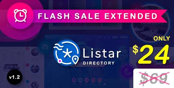 Listar – WordPress Directory and Listing Theme v1.5.4.6 