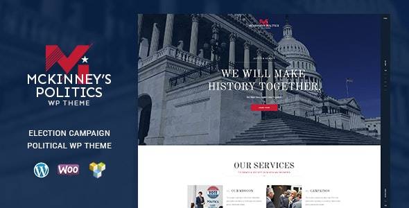 MCKinney’s Politics v1.2.5 – Elections Campaign Theme