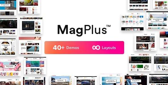 MagPlus v6.4 – Blog & Magazine WordPress Theme (Updated)