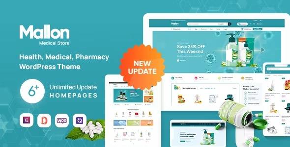 Mallon-Nulled-Medical-Store-Elementor-WooCommerce-WordPress-Theme-Free-Download