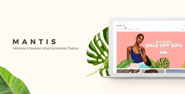 Mantis Minimal & Modern WooCommerce Theme v.1.4.0