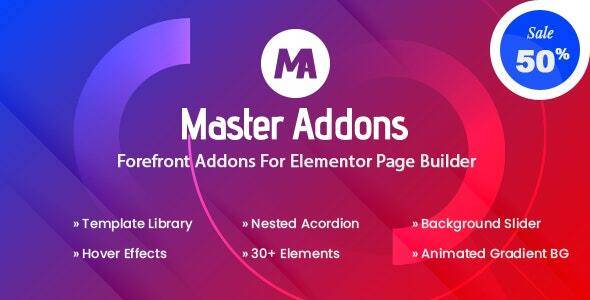 Master Addons for Elementor Pro v1.9.7 (Updated)