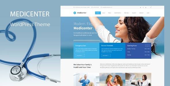 MediCenter v14.0 – Health Medical Clinic WordPress Theme Download