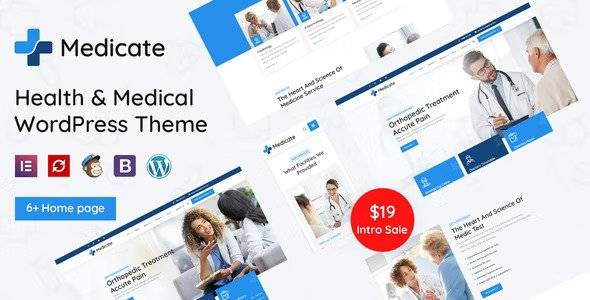 Medicate v3.0 (Updated) Health & Medical WordPress Theme Download