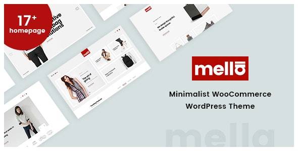 Mella v1.2.29 – Minimalist Ajax WooCommerce WordPress Theme