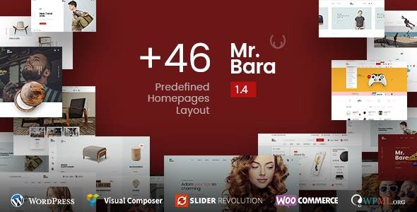 Mr.Bara v1.9.7 – Responsive Multi-Purpose eCommerce Theme