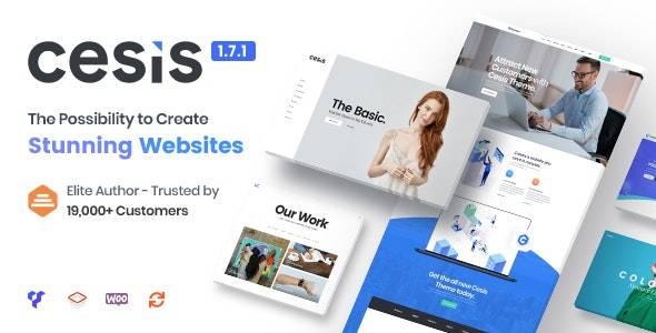 Cesis v1.8.27 – Responsive Multi Purpose WordPress Theme (Updated)