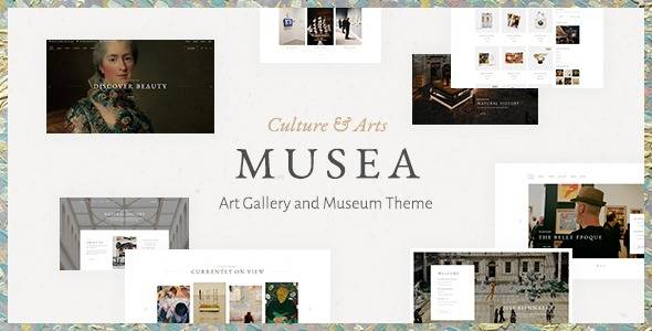 Musea – Art Gallery and Museum Theme v1.4.0 Download