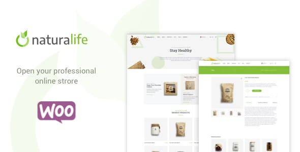 NaturaLife v1.9.12 Health & Organic WordPress Theme