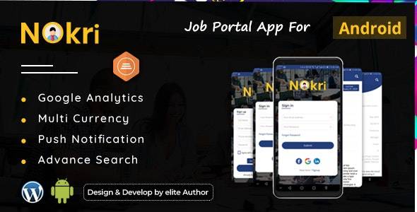 Nokri – Job Board Native Android App v2.2.7 Download