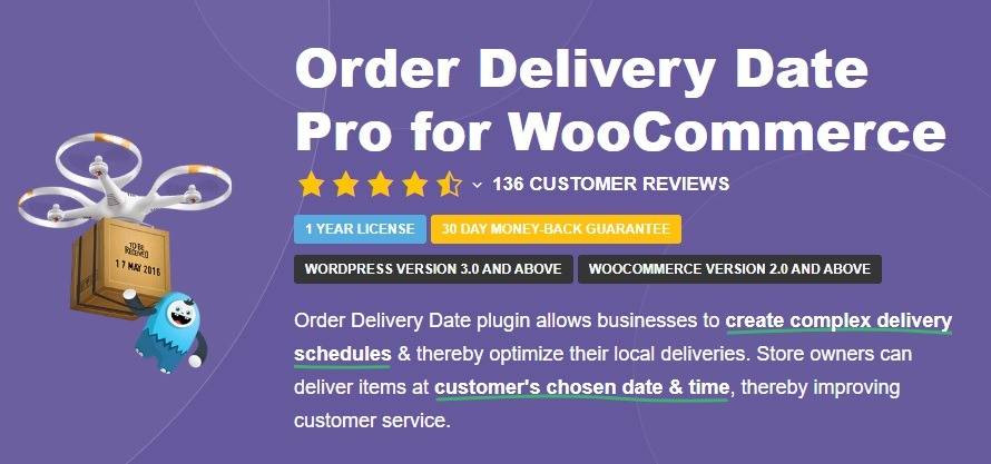 Order Delivery Date Pro for WooCommerce