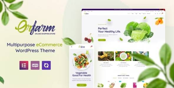 Orfarm v.1.0.1 Multipurpose eCommerce WordPress Theme Download