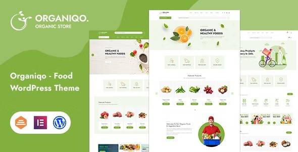 Organiqo v.1.3 – An Organic Store WordPress Theme Download