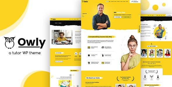 Owly v2.8 – Tutor, Training WordPress, elearning Theme