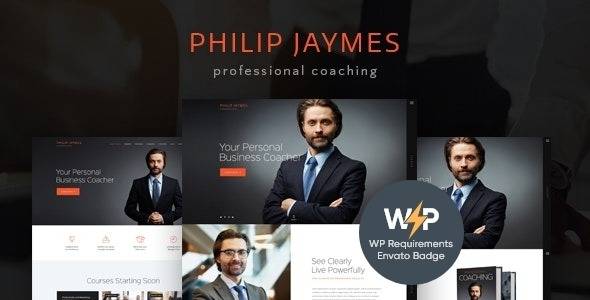 PJ Life Business Coaching WordPress Theme Download