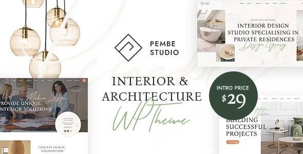 pembe interior & architecture wordpress theme download