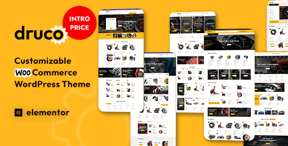 Druco v1.1.1 Elementor WooCommerce WordPress Theme Download