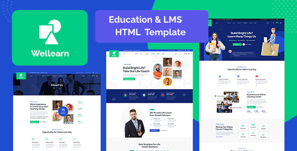 Wellern – Coach Online Courses HTML Template Free Download