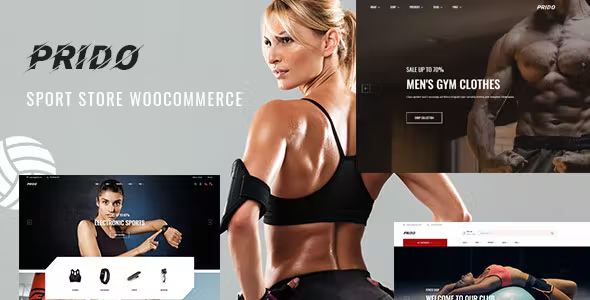 Prido 1.0.2 Sport Store WooCommerce Theme Download